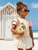 Nik&Nik Nik&Nik Satin Balloon Skirt Almond Milk G 3-219 2604