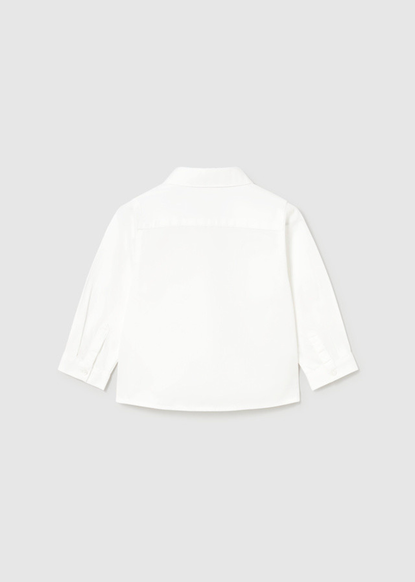 Mayoral Mayoral Basic l/s shirt White - 26 00124B