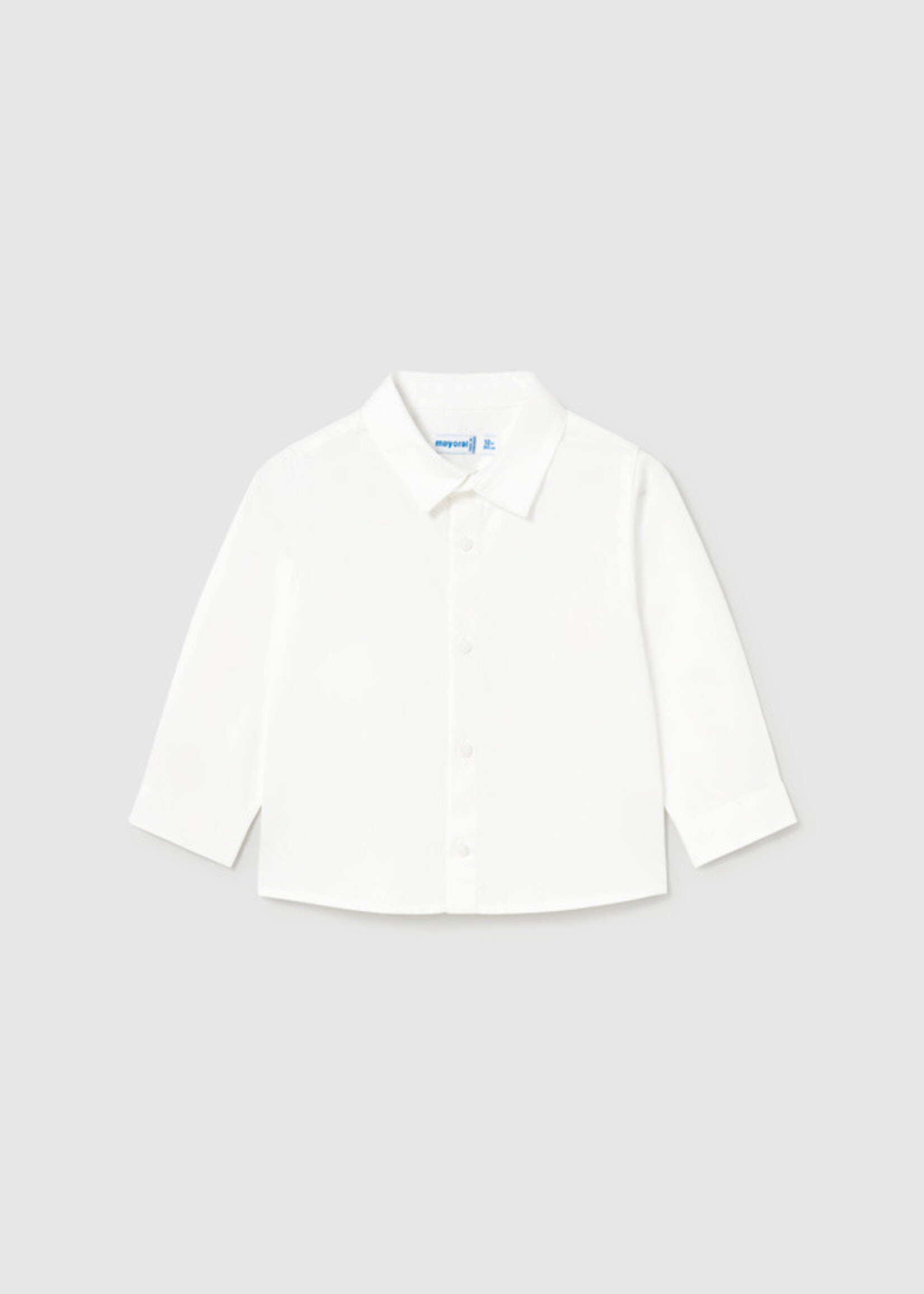 Mayoral Mayoral Basic l/s shirt White - 26 00124B