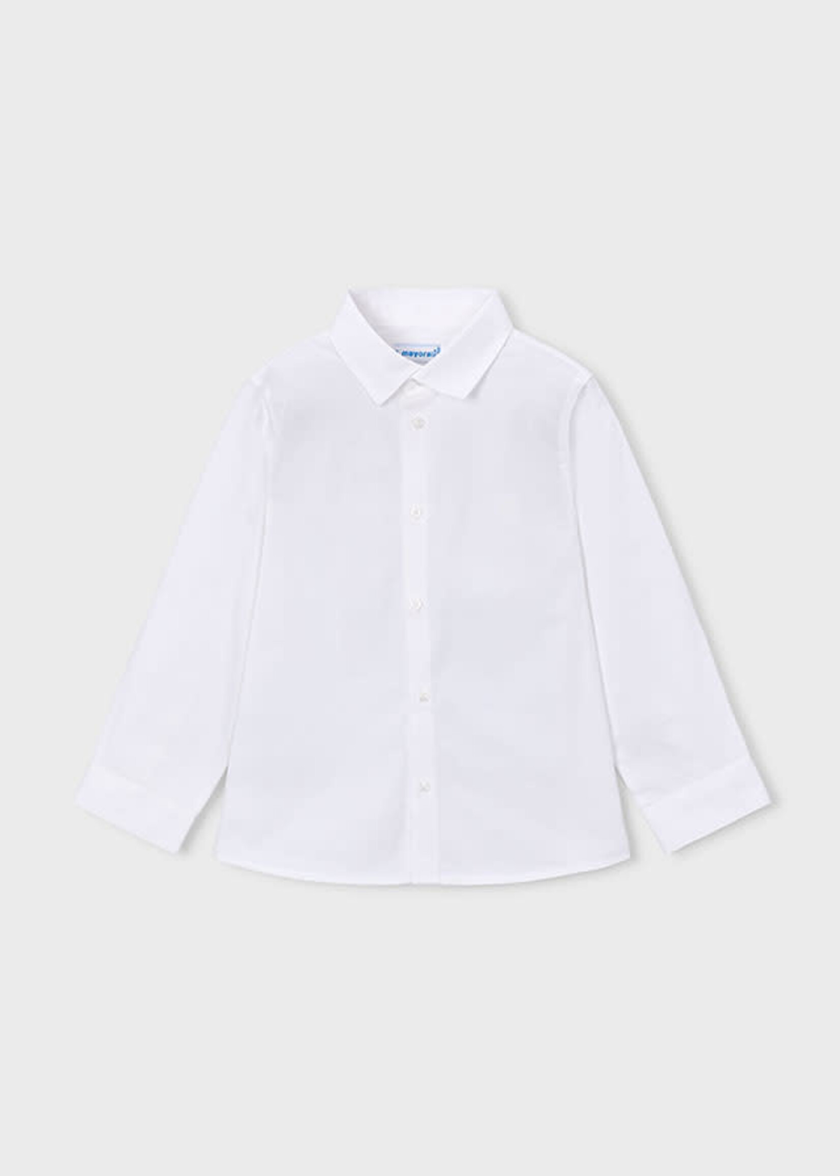 Mayoral Mayoral Basic l/s shirt White - 26 00146