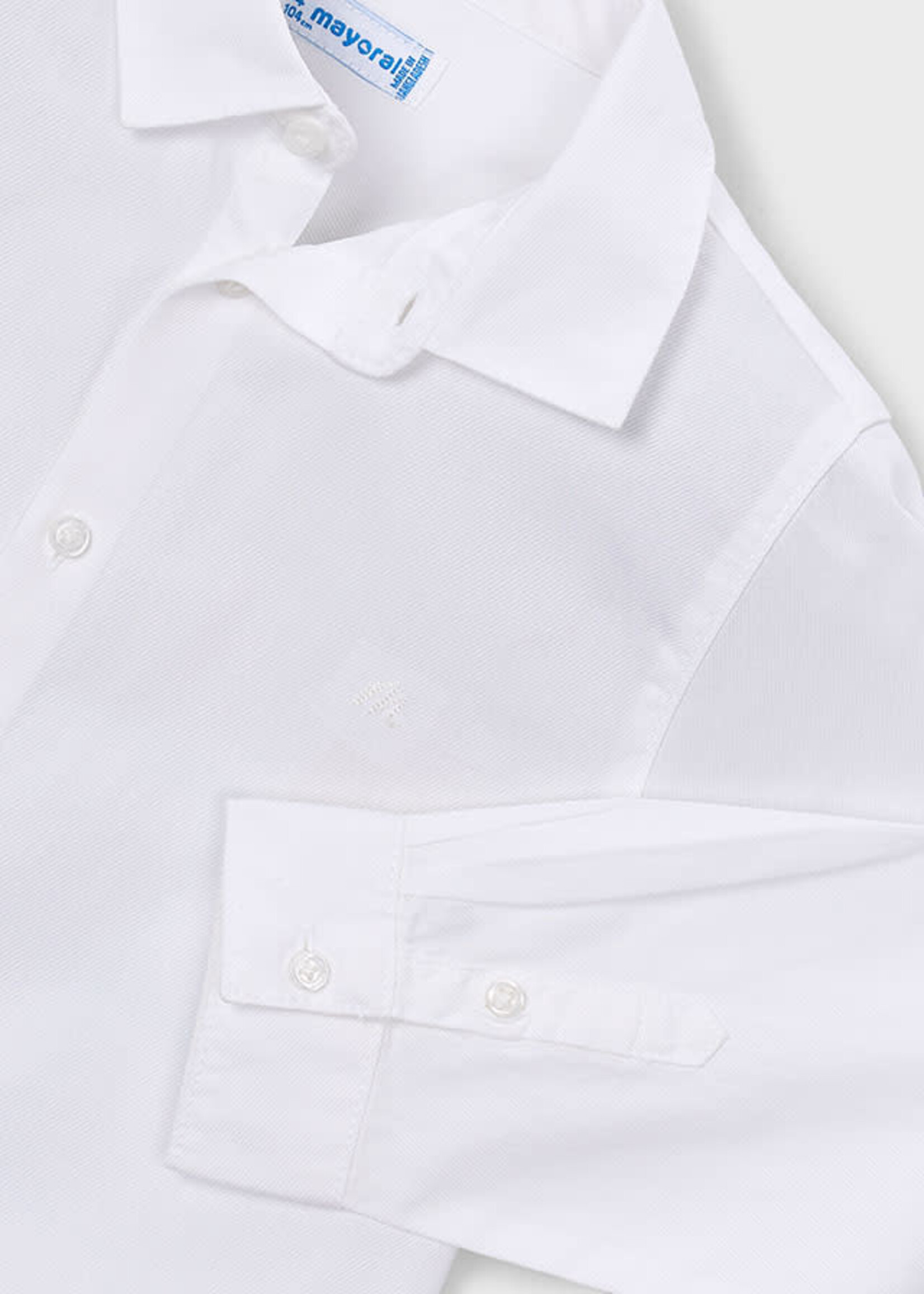 Mayoral Mayoral Basic l/s shirt White - 26 00146