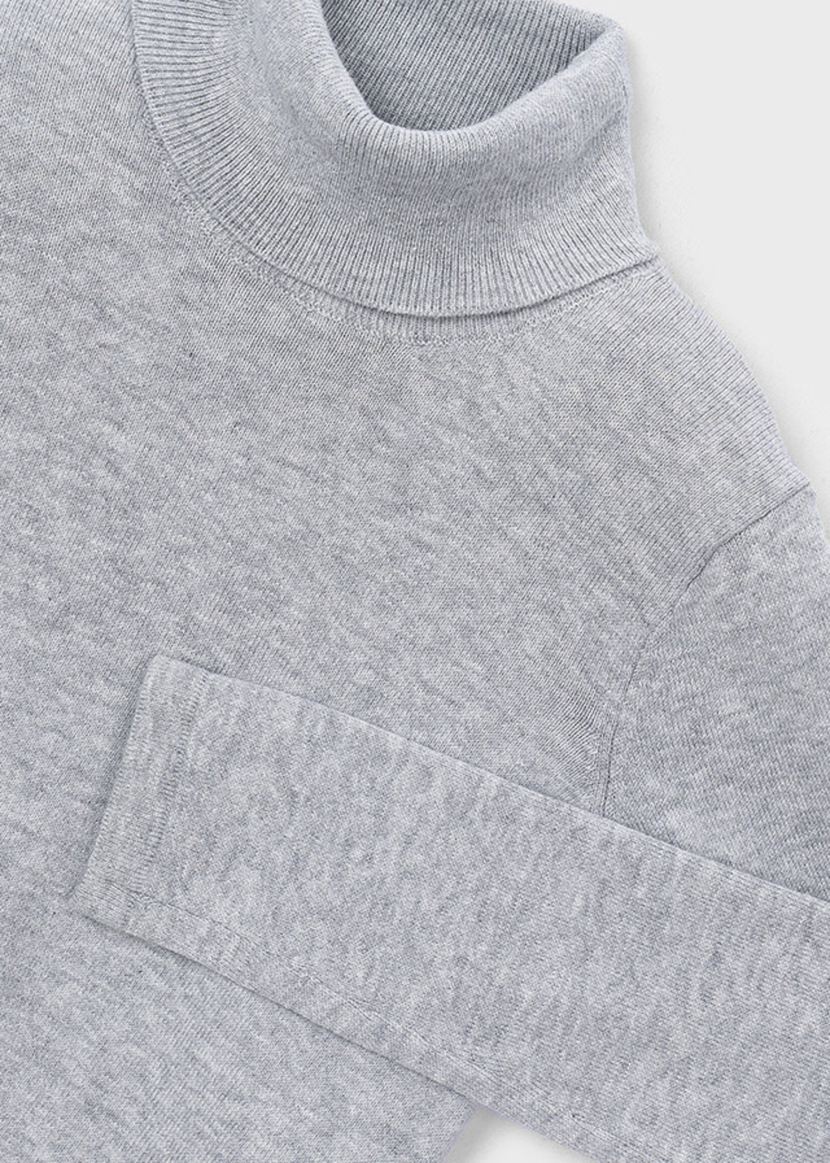 Mayoral Mayoral Basic knitting turtleneck Mix gray - 26 00313