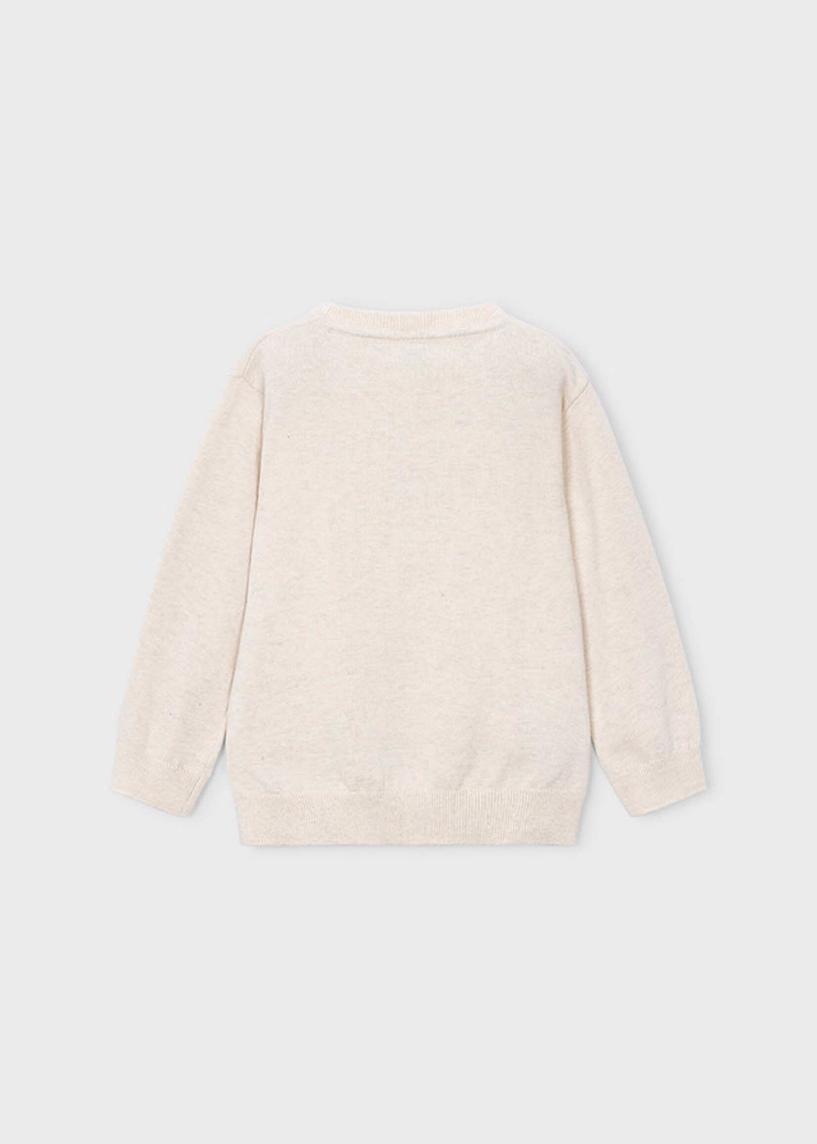Mayoral Mayoral Basic cotton jumper w/round H. Stone - 26 00323