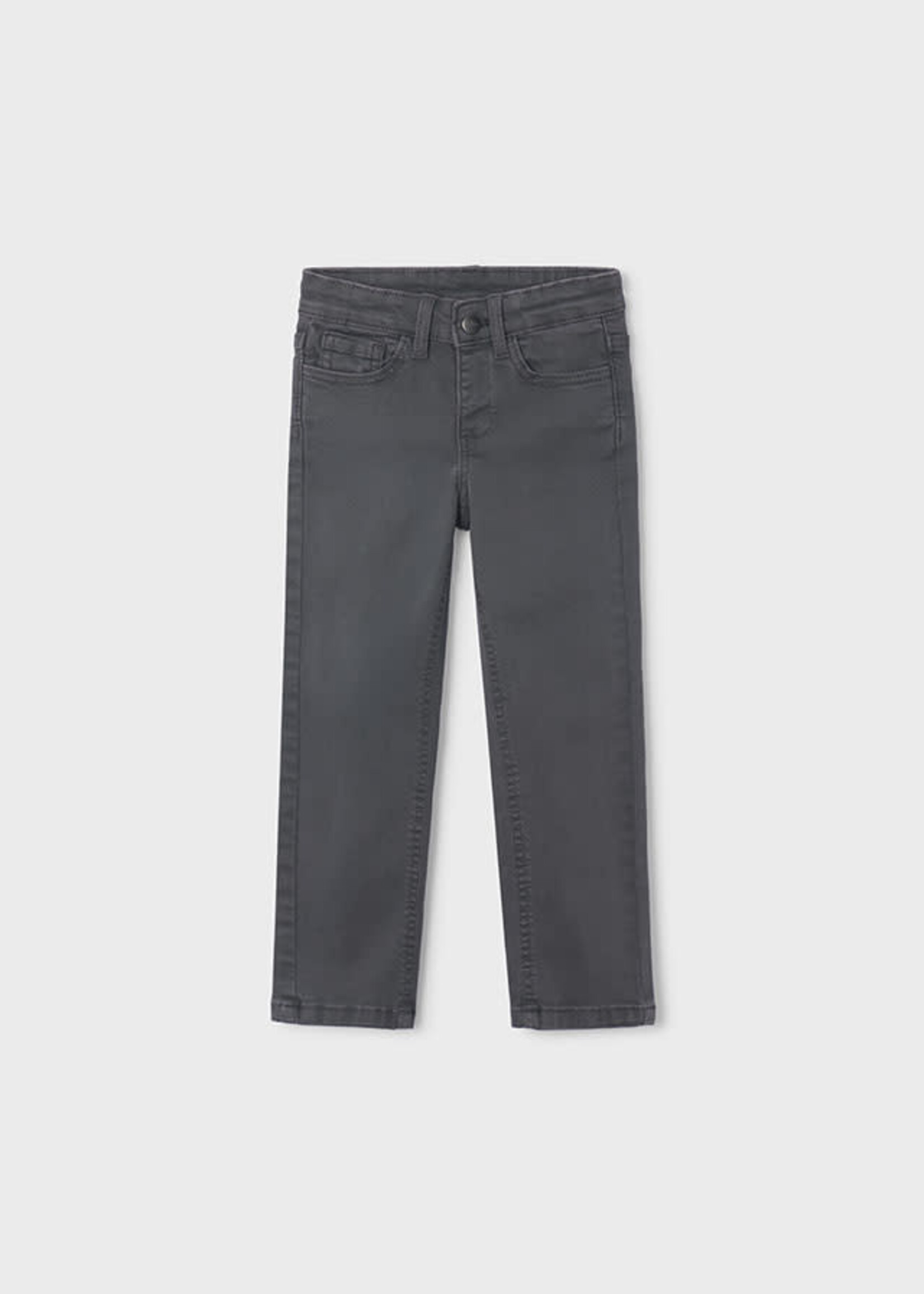 Mayoral Mayoral 5 pocket slim fit basic pant Blackboard - 26 00517