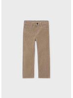 Mayoral Mayoral Basic cord trousers Truffle - 26 00571