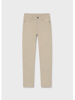 Mayoral Mayoral 5 pocket slim fit basic pant Walnut - 26 00582
