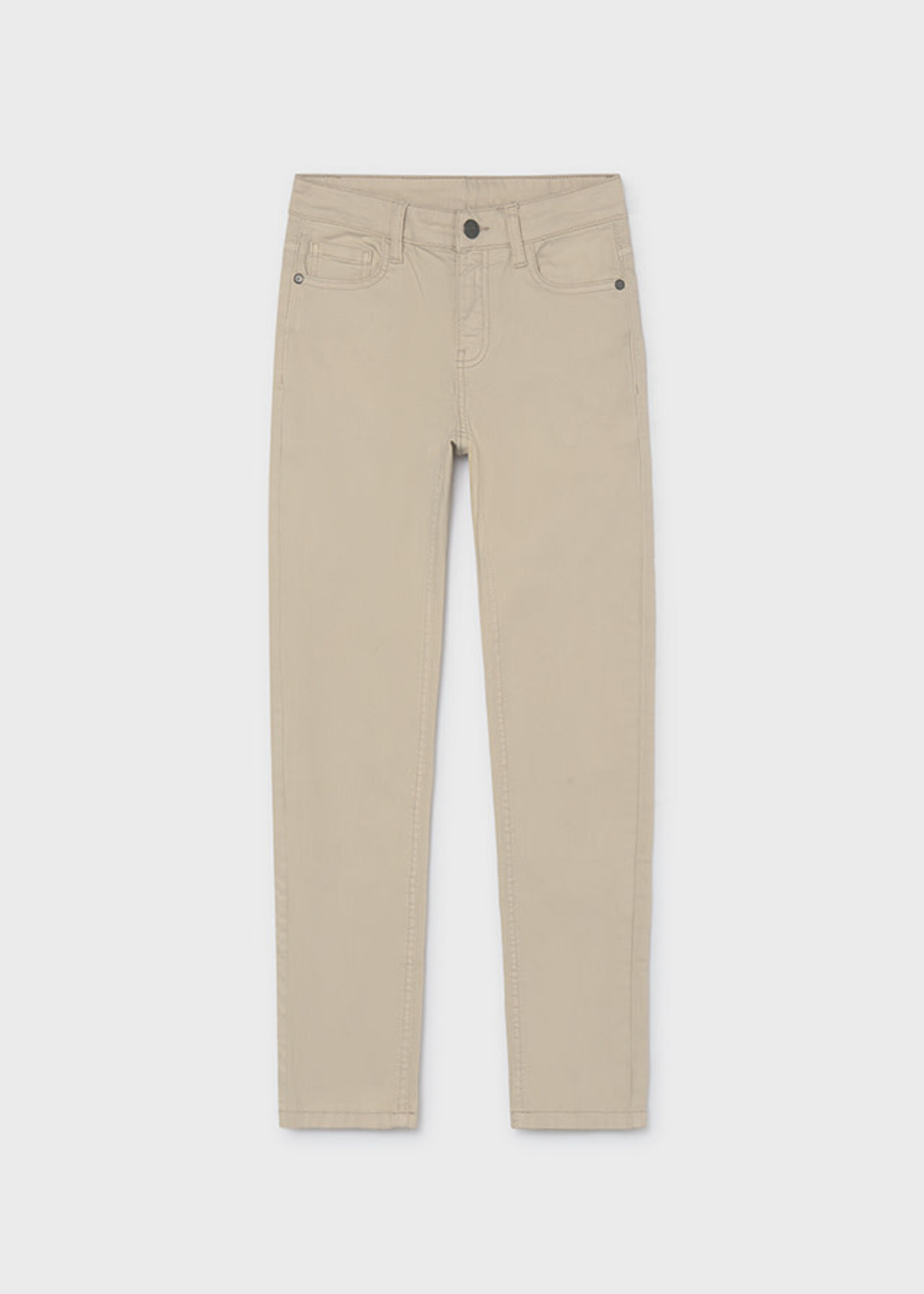 Mayoral Mayoral 5 pocket slim fit basic pant Walnut - 26 00582