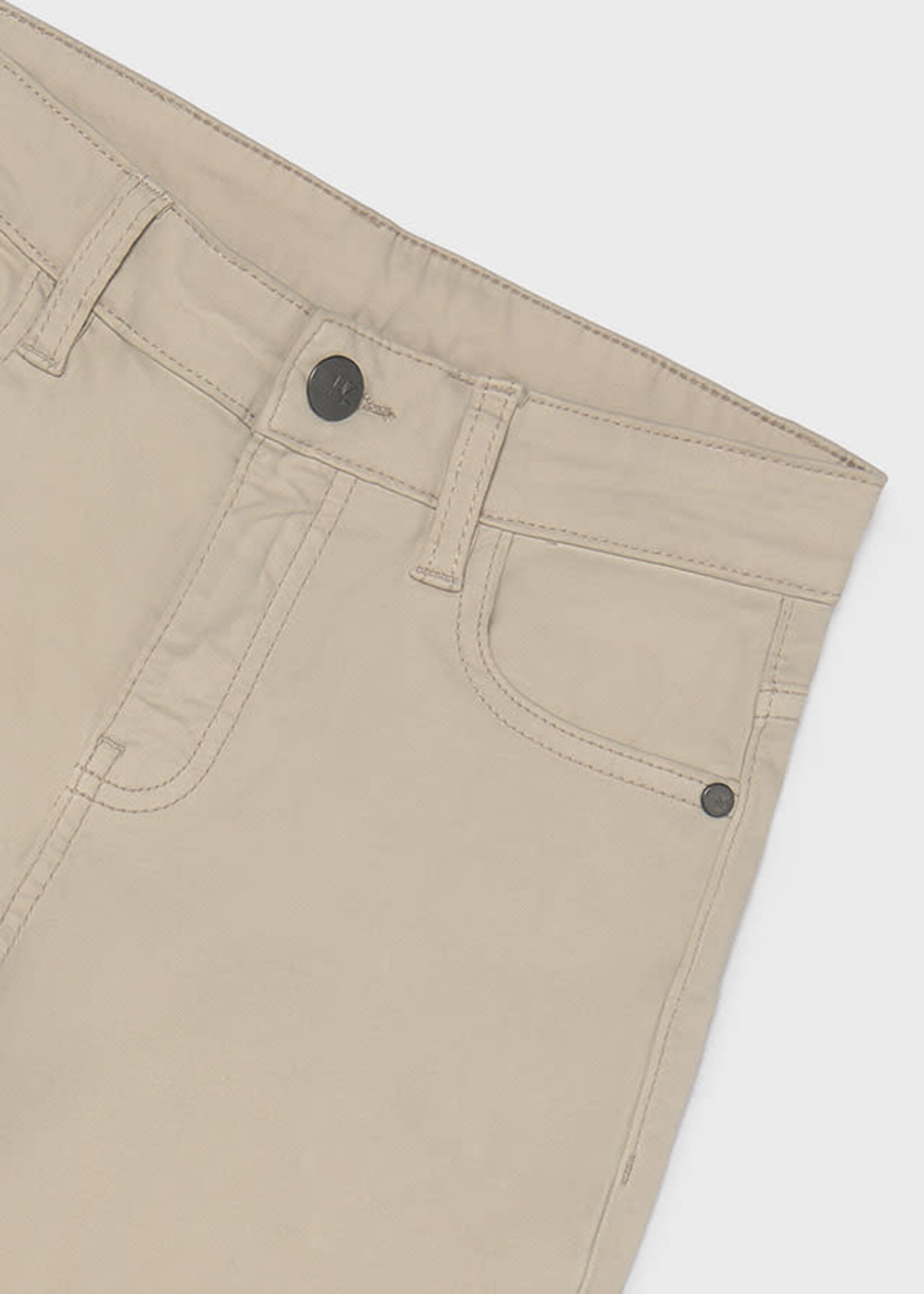 Mayoral Mayoral 5 pocket slim fit basic pant Walnut - 26 00582