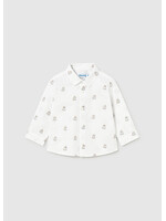 Mayoral Mayoral L/s jacquard shirt Puppies - 26 02113B