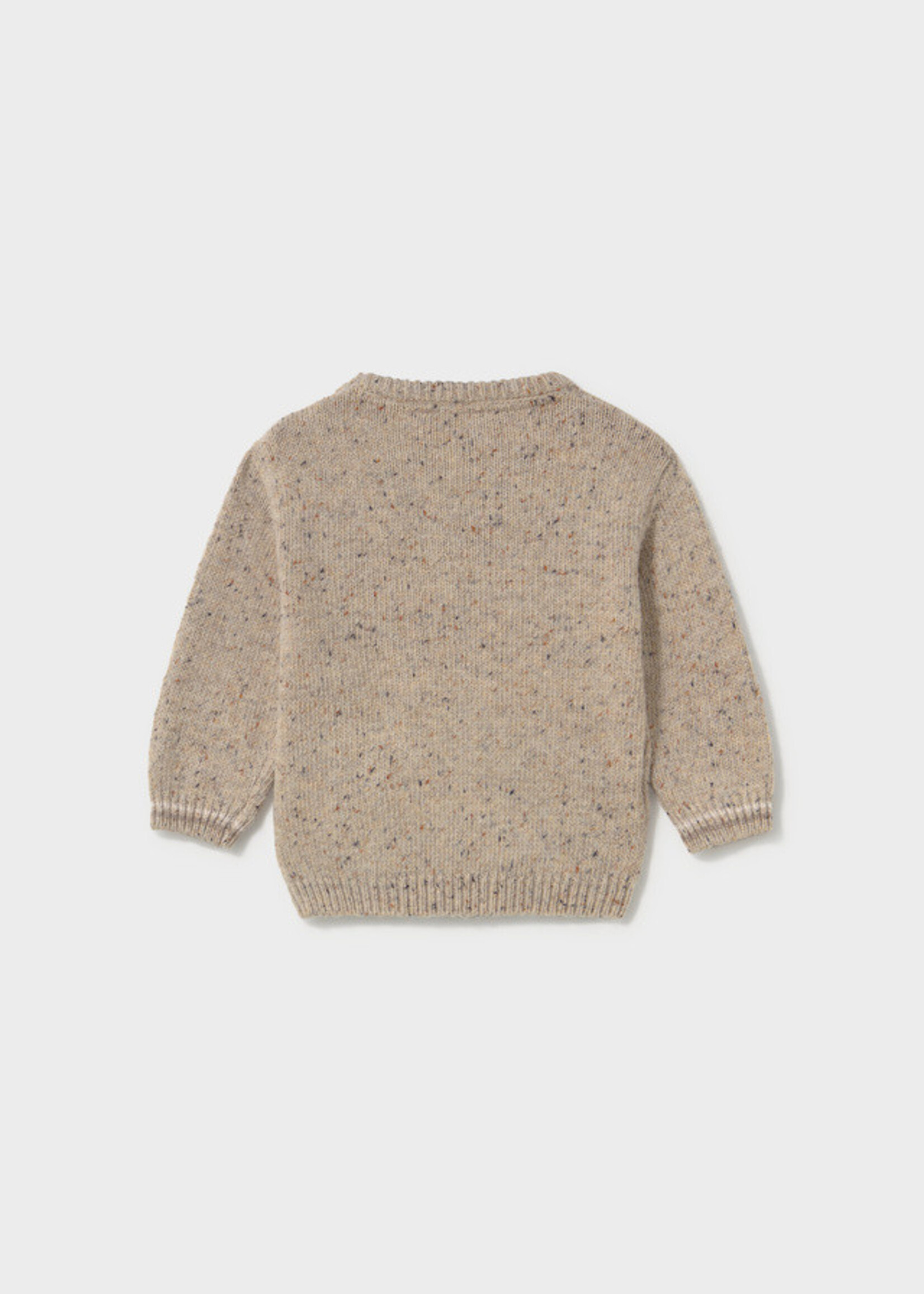 Mayoral Mayoral Face motif sweater tweed - 26 02374B