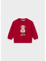 Mayoral Mayoral Character intarsia sweater Red - 26 02377B