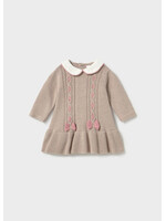 Mayoral Mayoral Knit dress H. Mocha - 26 02802B