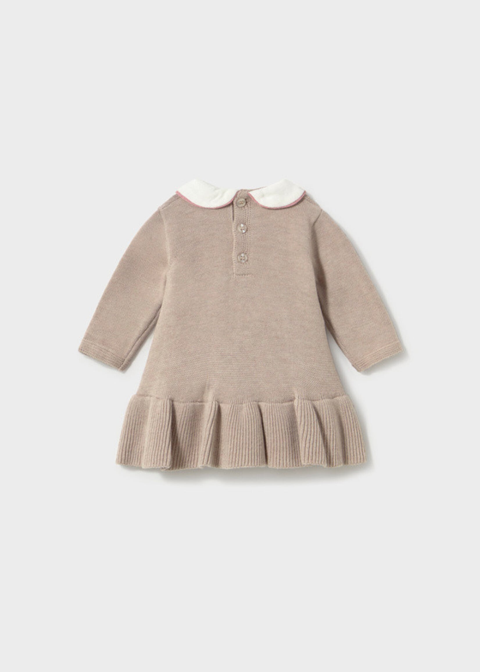 Mayoral Mayoral Knit dress H. Mocha - 26 02802B