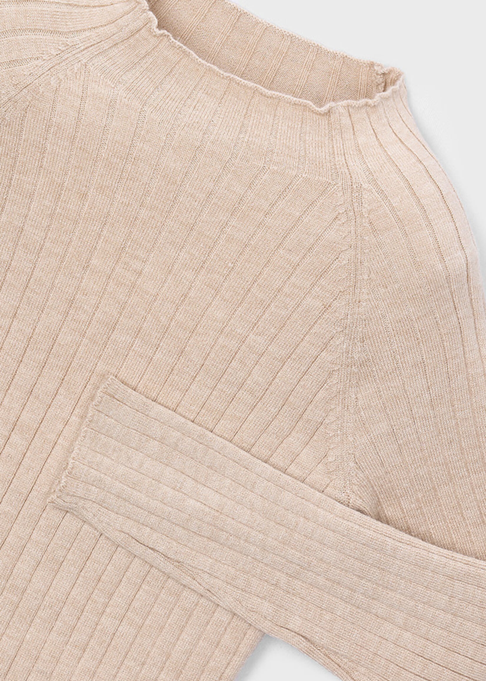 Mayoral Mayoral Knit mockneck quinoa mix - 26 04026