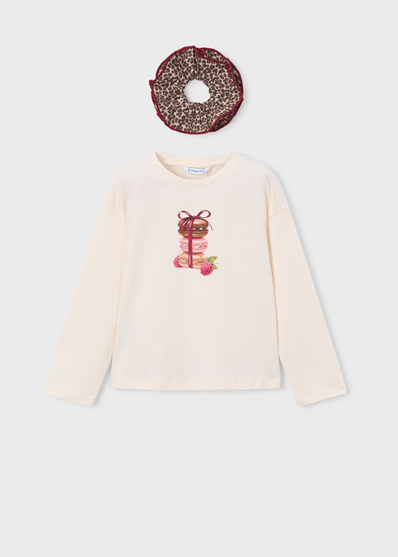 Mayoral Mayoral L/s t-shirt Soy - 26 04028