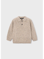 Mayoral Mayoral Polo sweater tweed - 26 04311