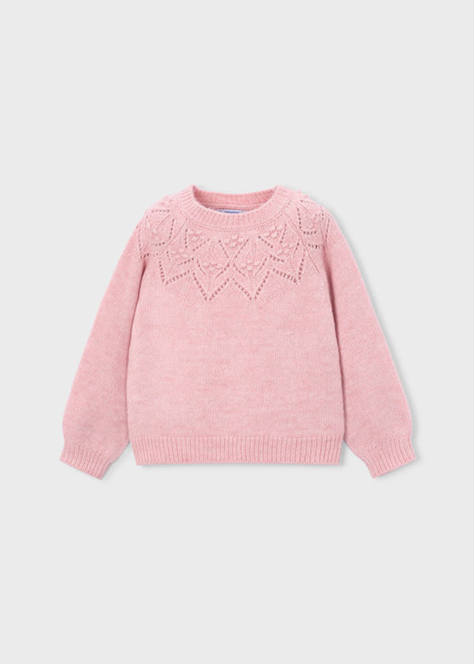 Mayoral Mayoral Openwork details sweater Pastel Mix - 26 04318