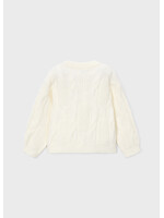 Mayoral Mayoral 3D flower sweater Soy - 26 04319