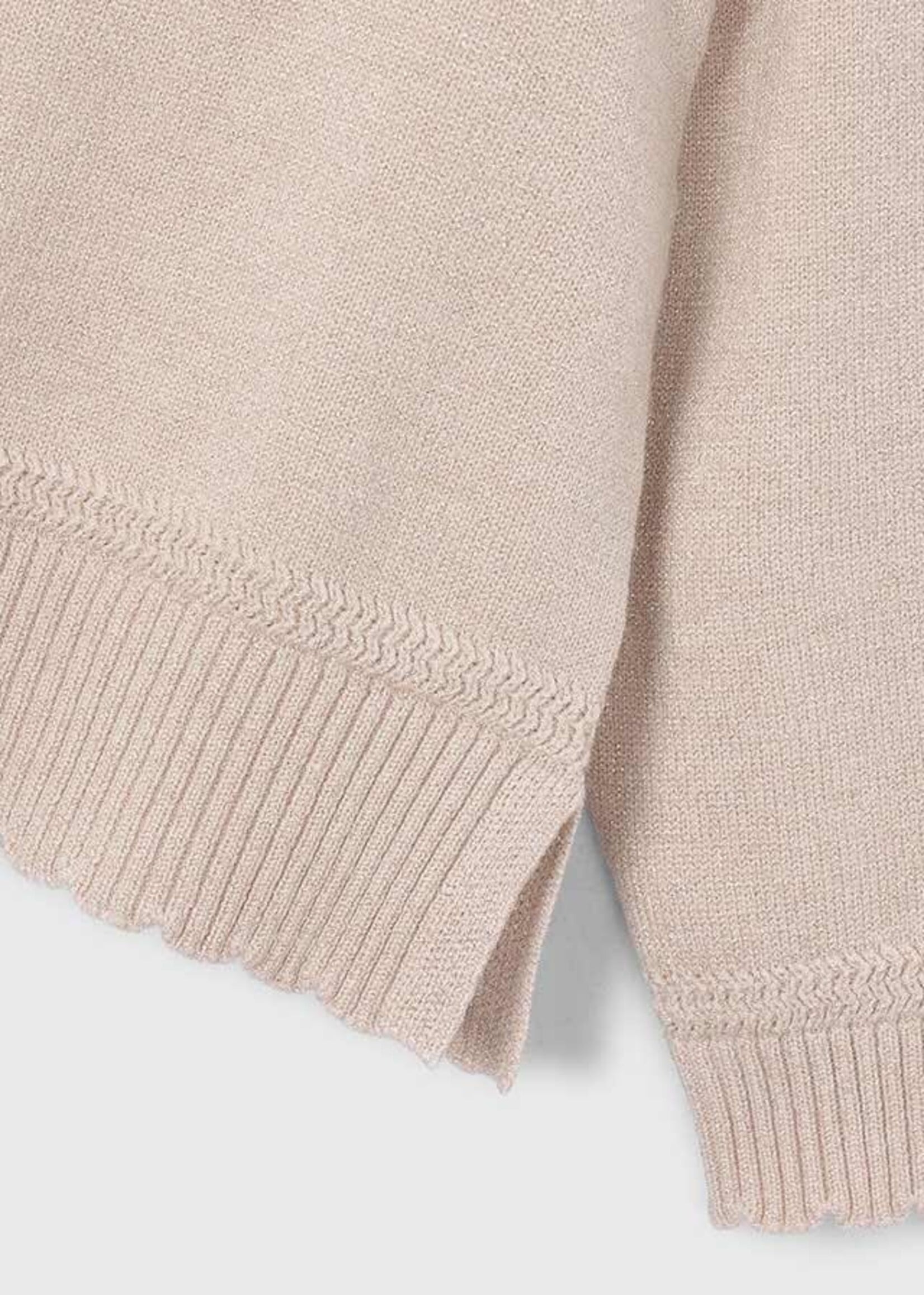Mayoral Mayoral Knitted smooth sweater Beige vigo - 26 04320