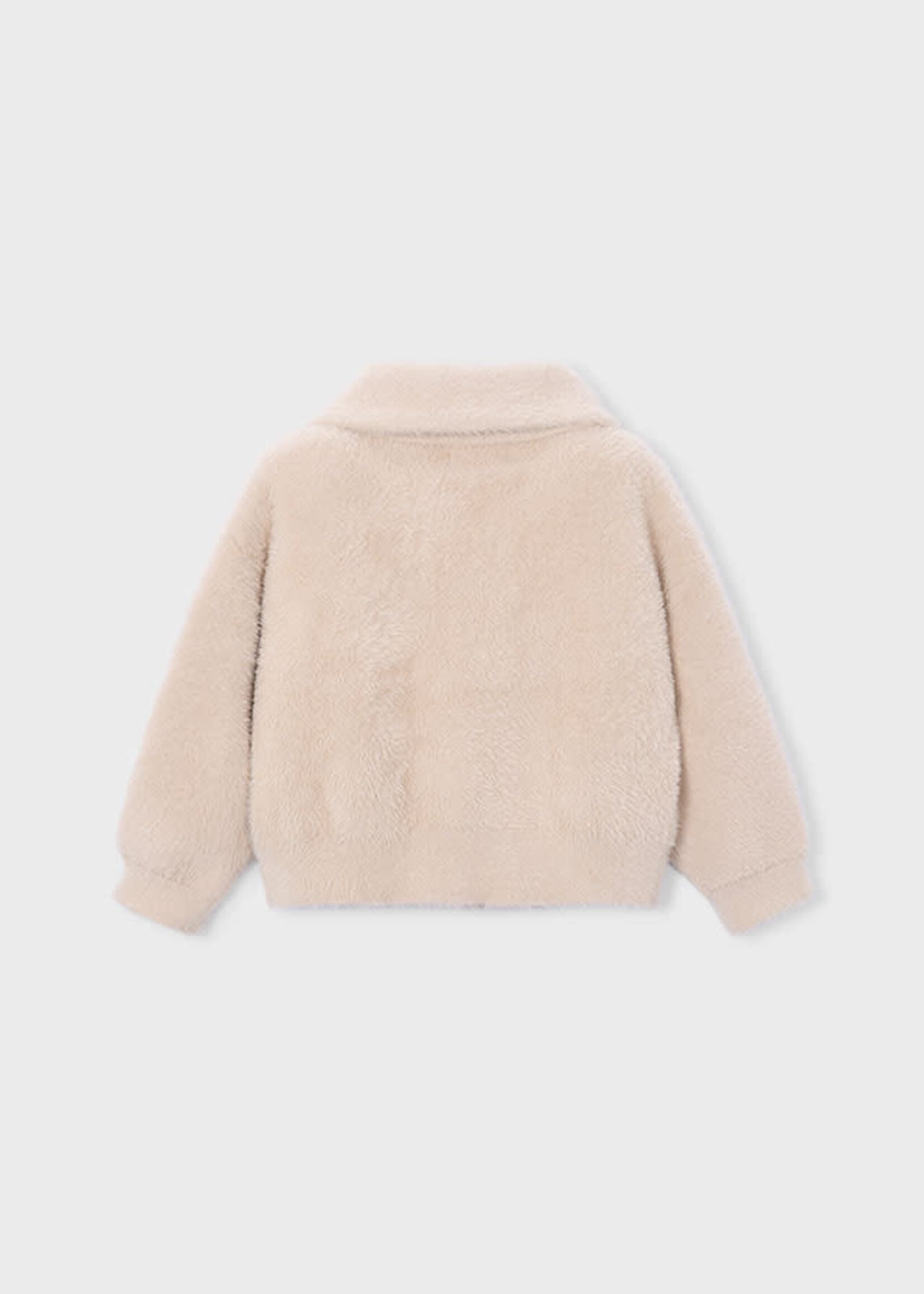 Mayoral Mayoral Furry knit sweater Biscuit - 26 04330