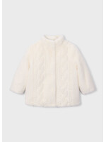 Mayoral Mayoral Faux-fur coat Soy - 26 04415