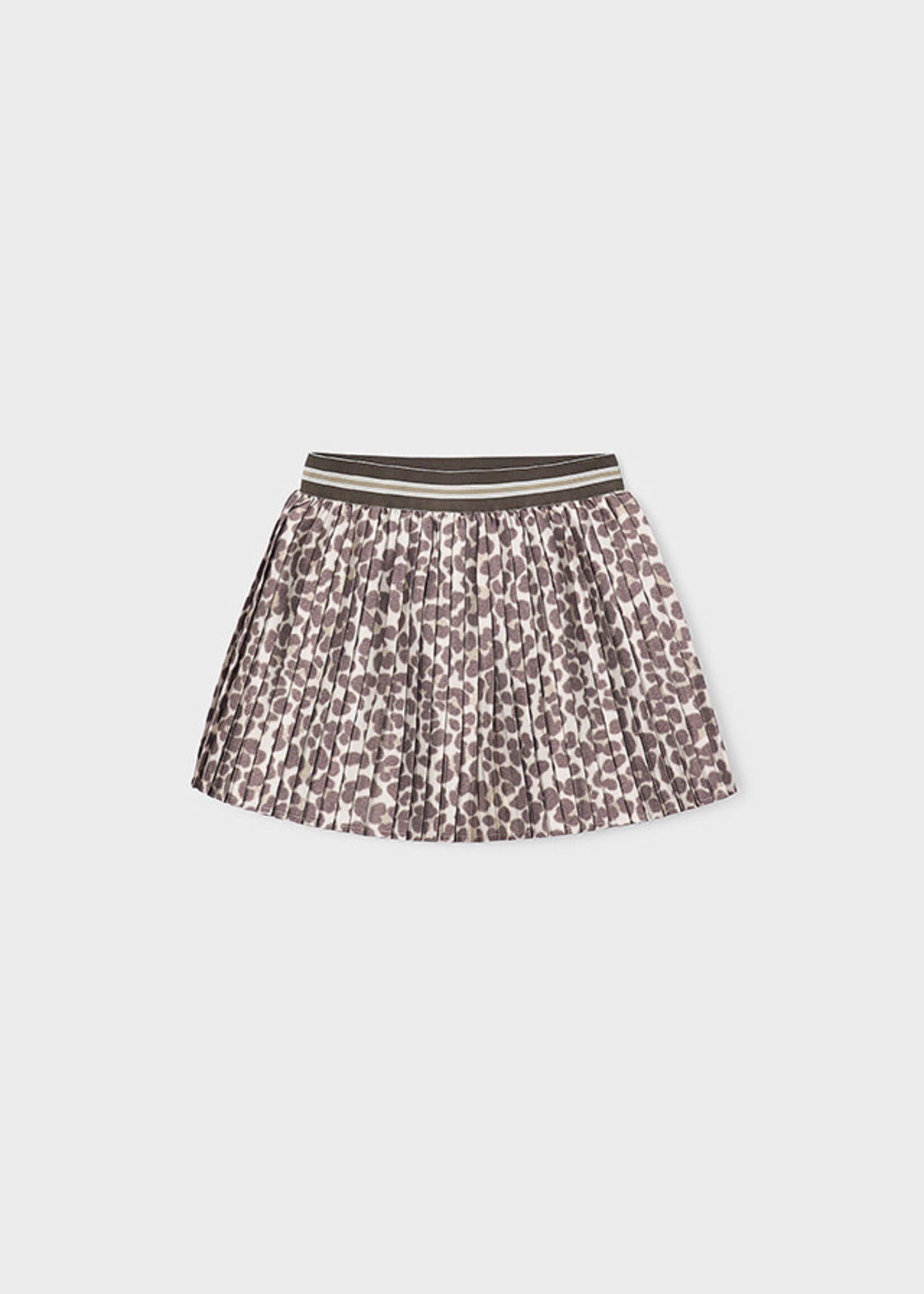 Mayoral Mayoral Pleated skirt Chestnut - 26 04903