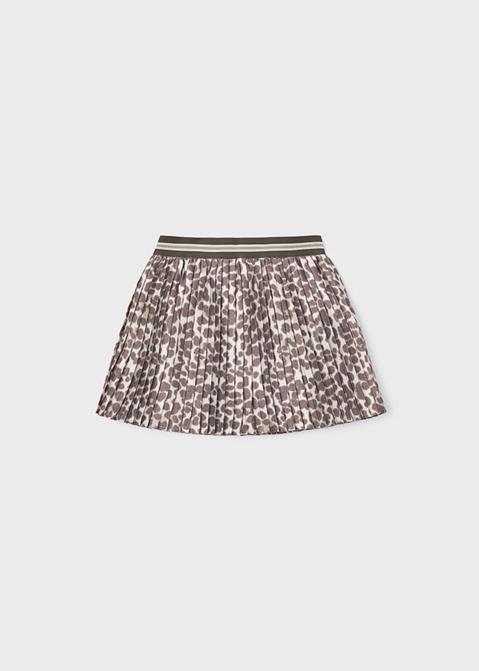 Mayoral Mayoral Pleated skirt Chestnut - 26 04903