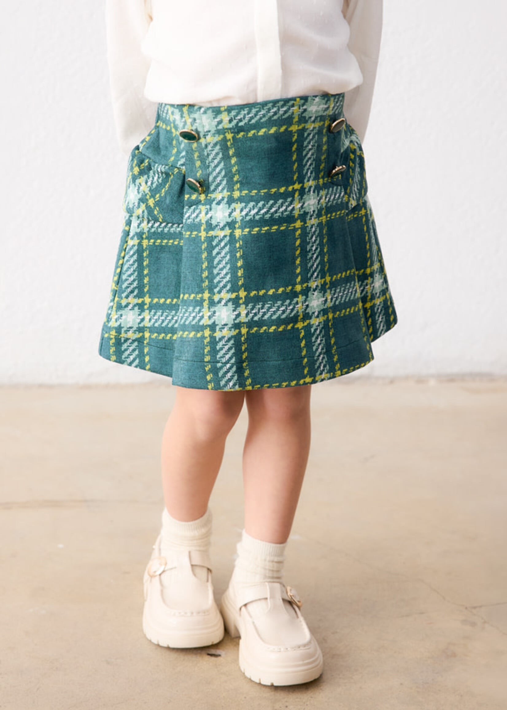 Mayoral Mayoral Printed suede skirt Nenufar gr - 26 04905