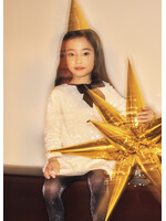 Mayoral Mayoral Velvet sequin dress Soy - 26 04931