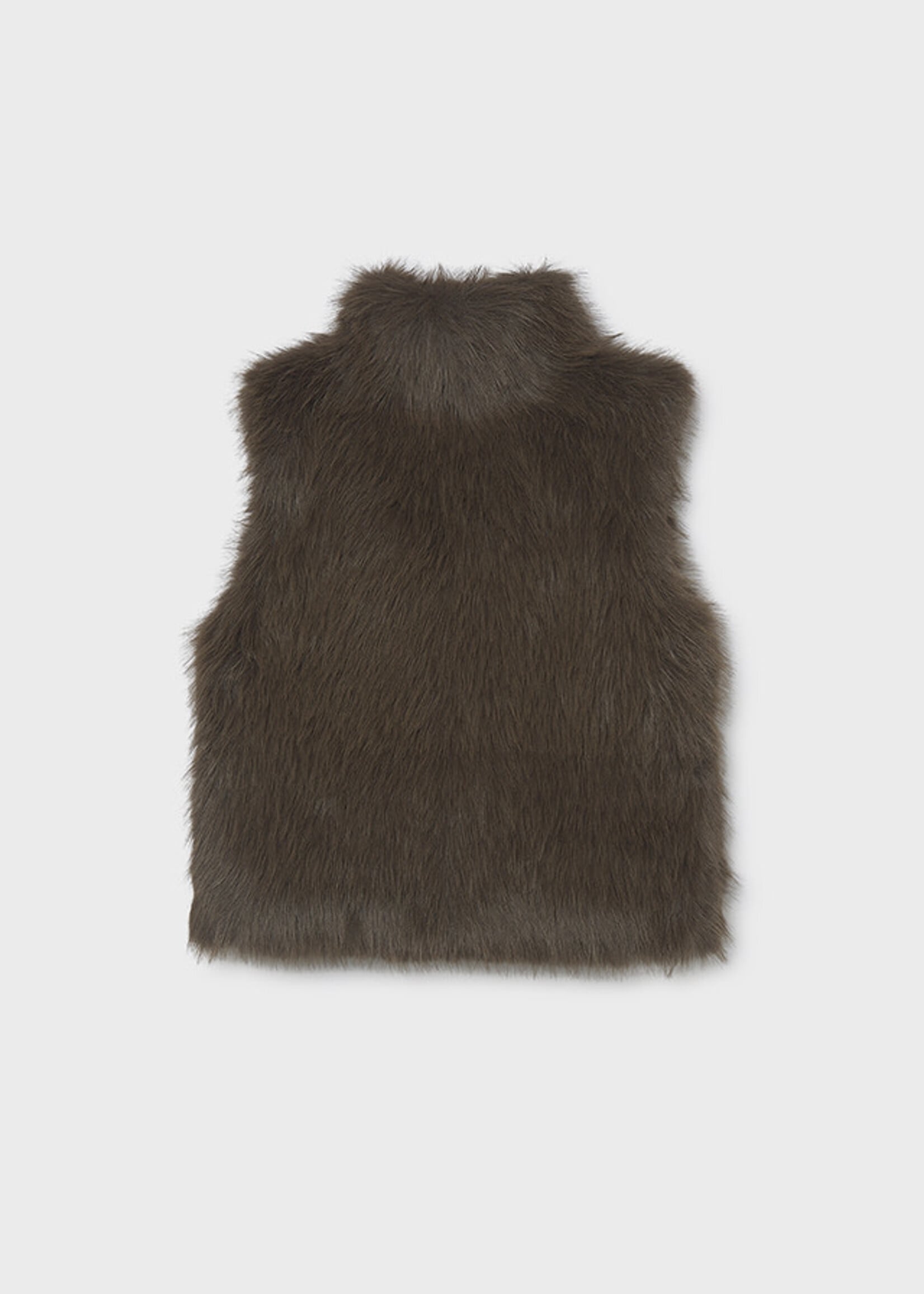 Mayoral Mayoral Faux-fur vest Chocolate - 26 07305
