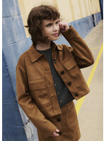 Mayoral Mayoral Suede jacket Caramel - 26 07436