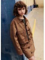 Mayoral Mayoral Suede skirt Caramel - 26 07932