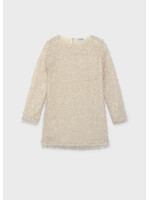 Mayoral Mayoral Fringed dress Oat - 26 07941