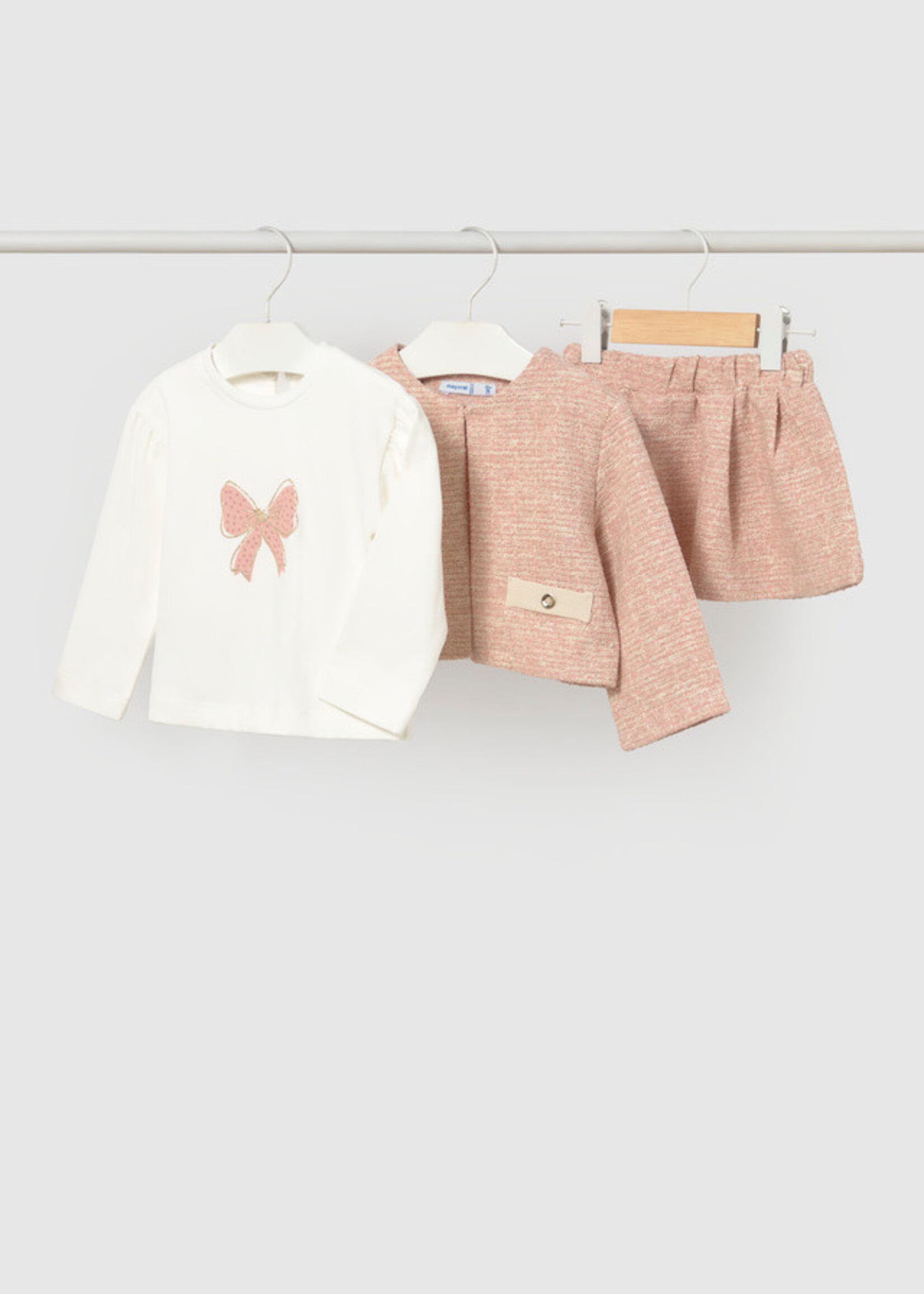 Mayoral Mayoral Tweed-knit skirt set petisui - 26 02954