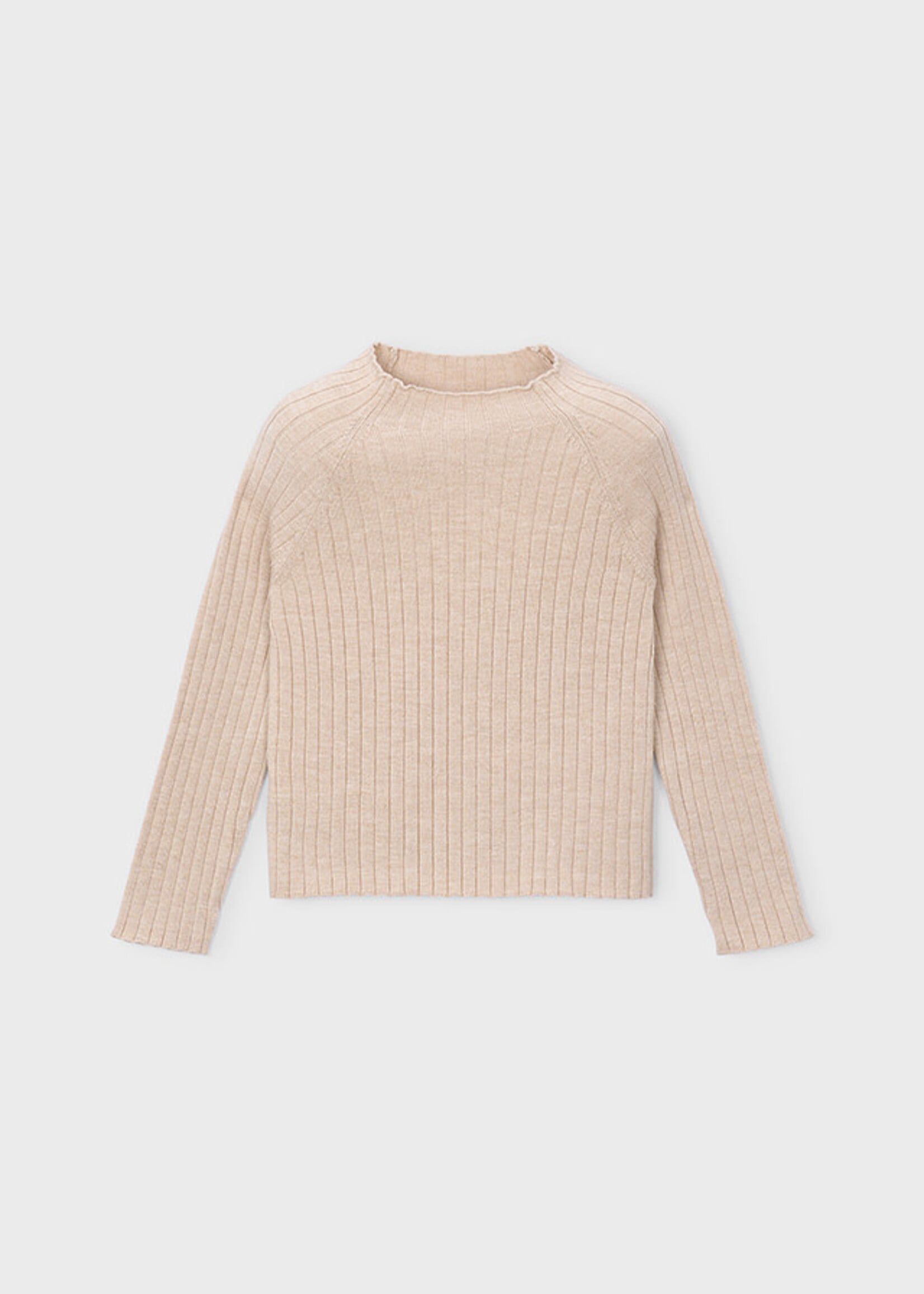 Mayoral Mayoral Knit mockneck quinoa mix - 26 04026