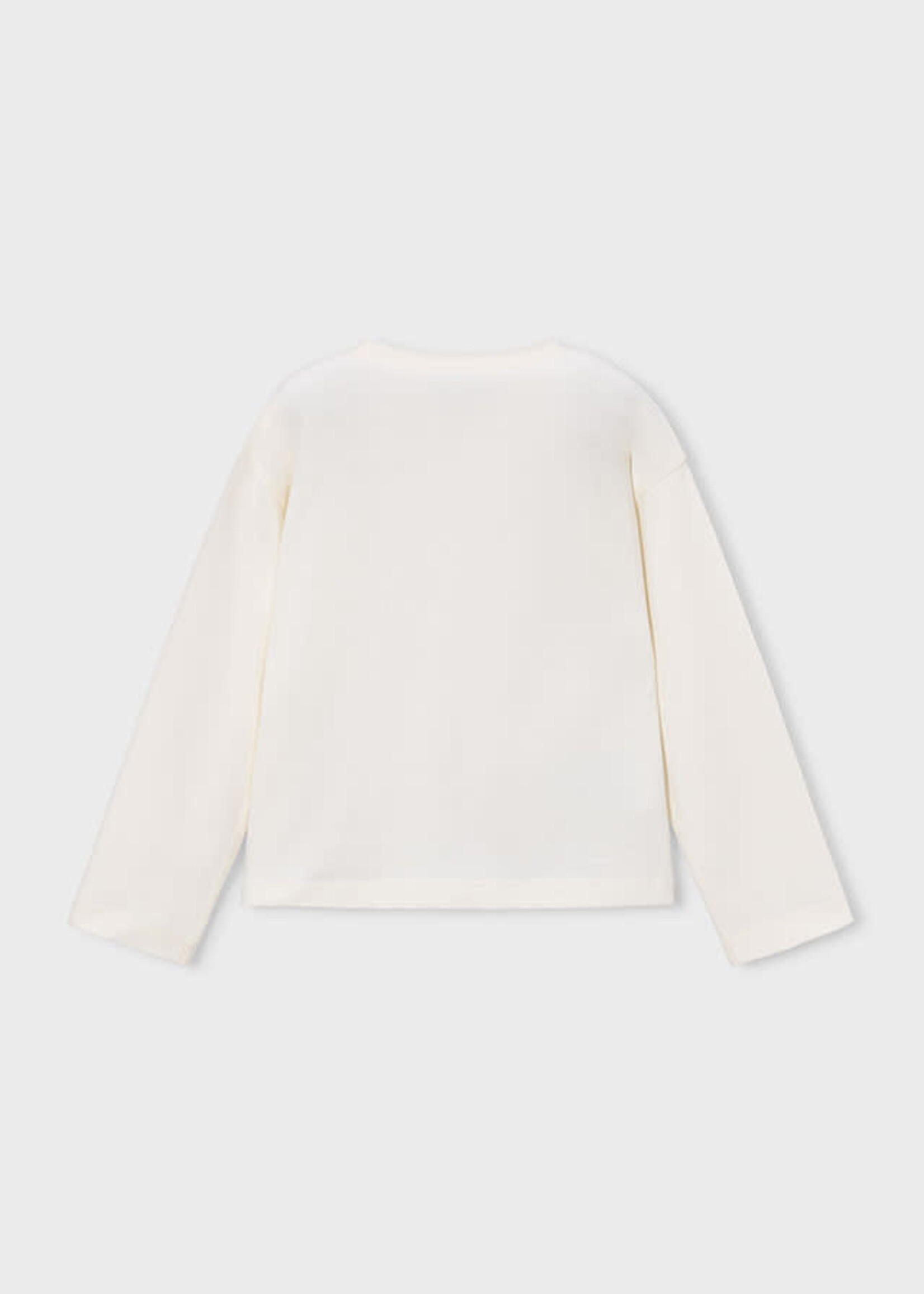 Mayoral Mayoral L/s t-shirt Natural - 26 04030