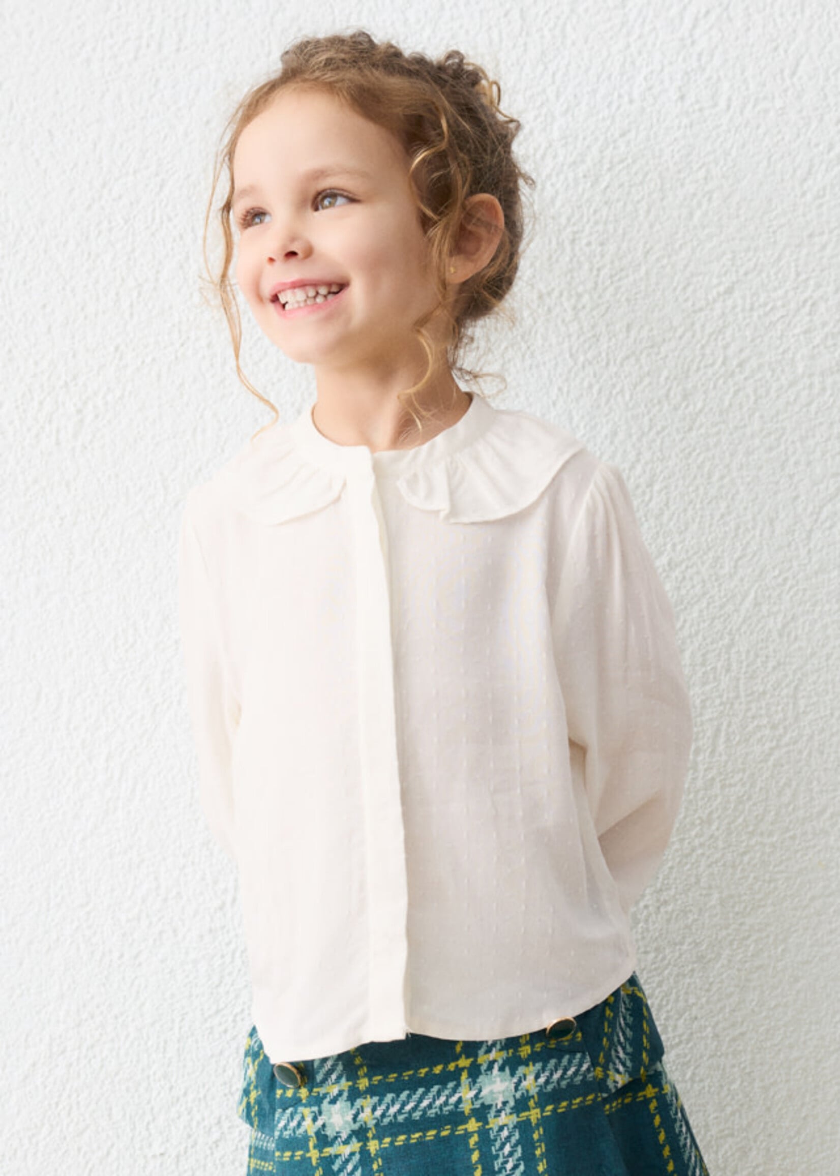 Mayoral Mayoral Dressy blouse Natural - 26 04148