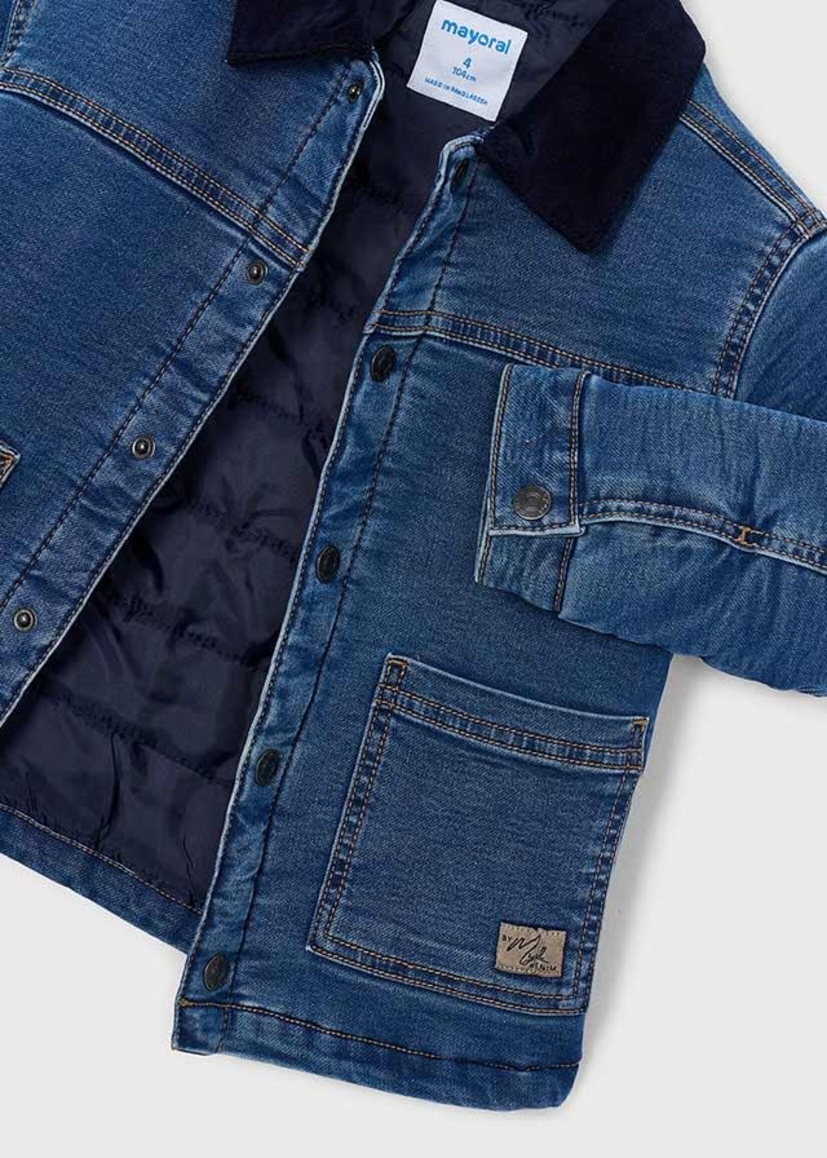 Mayoral Mayoral Soft denim jacket Medium - 26 04465