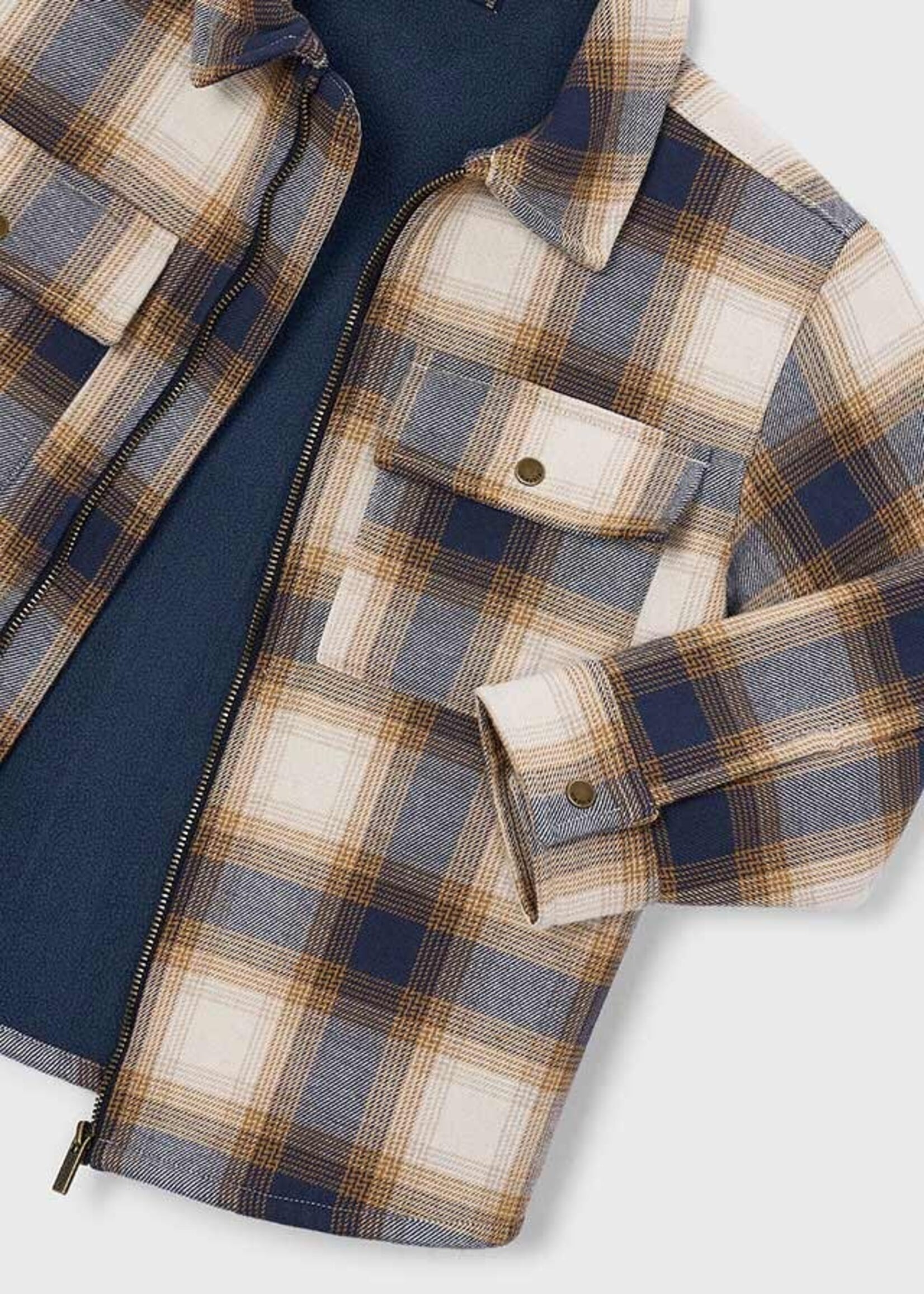 Mayoral Mayoral Check jacket Ink - 26 04466