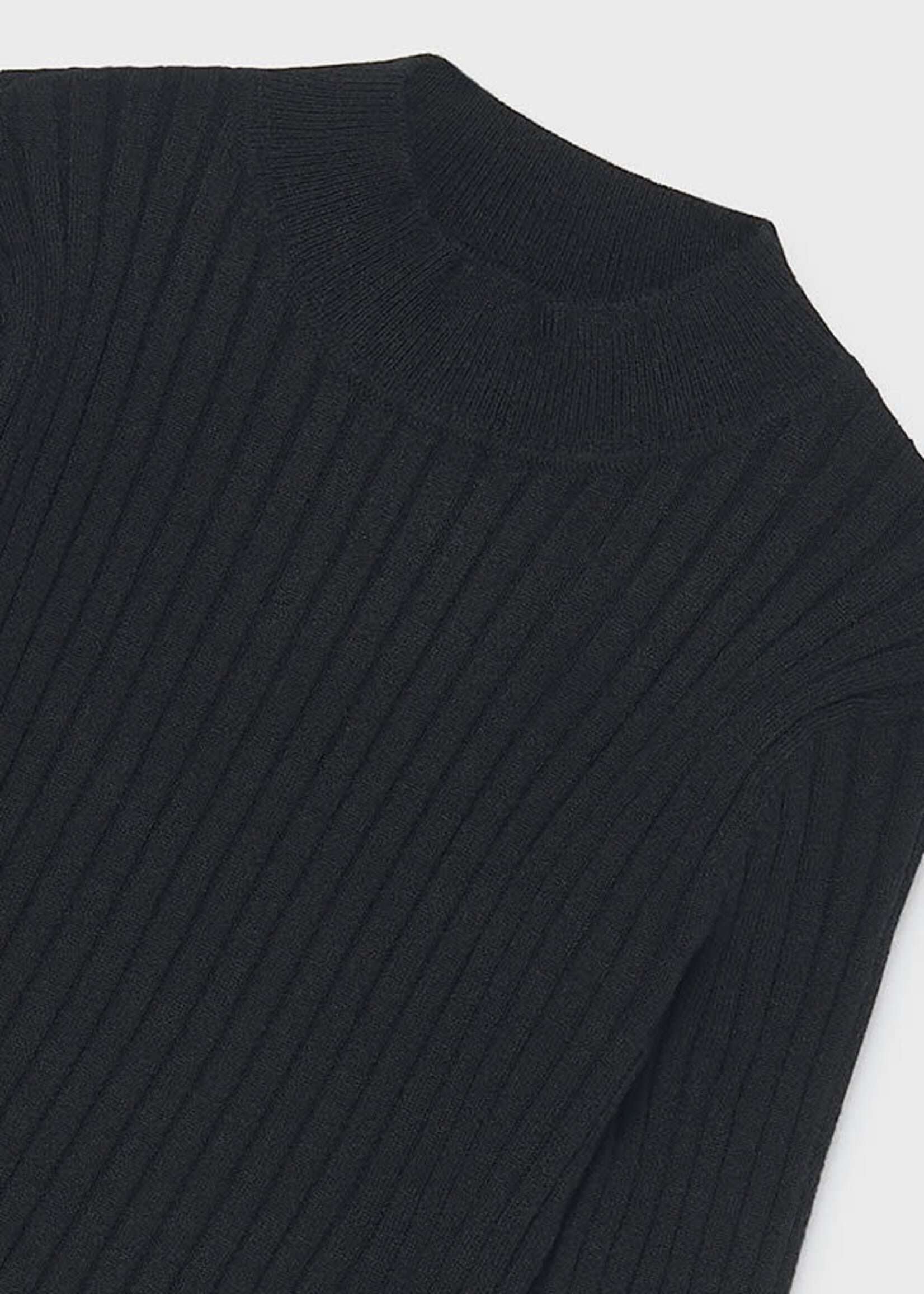 Mayoral Mayoral Knit mockneck Black - 26 07056