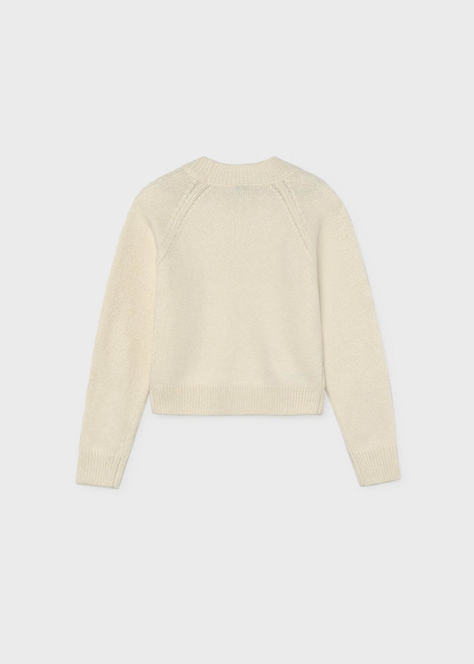 Mayoral Mayoral Strass-applique sweater Cream - 26 07343