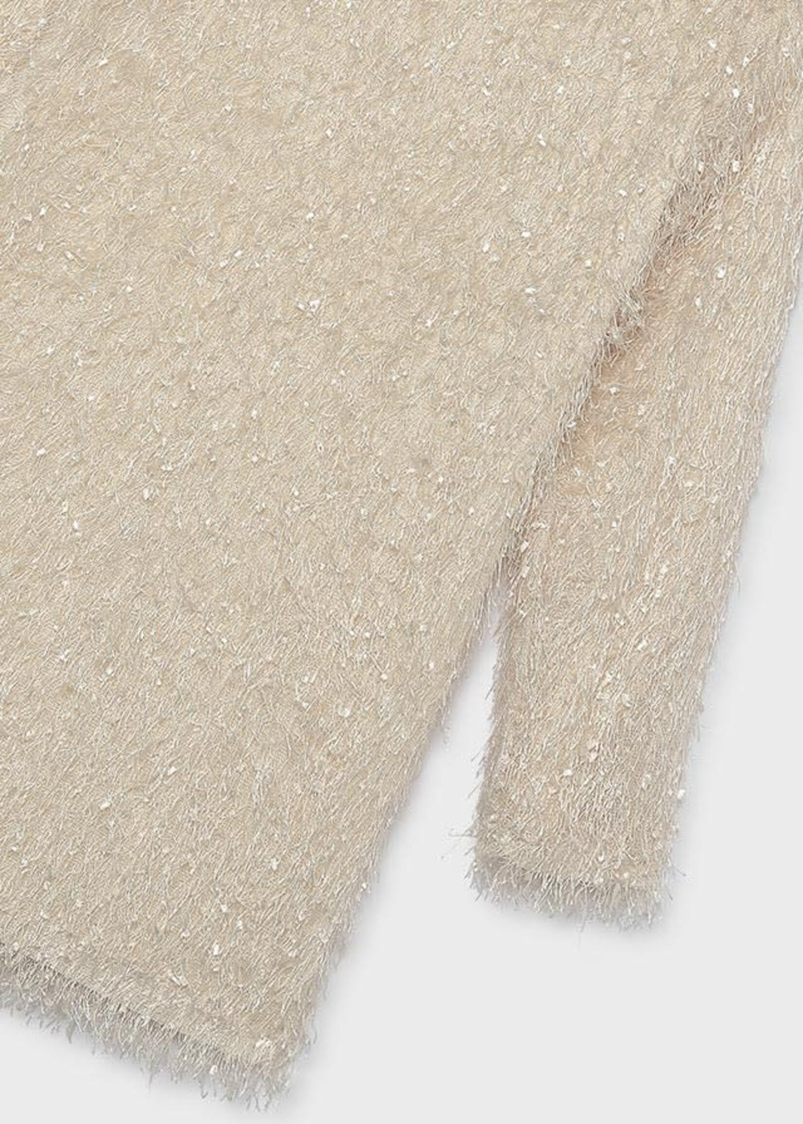 Mayoral Mayoral Fringed dress Oat - 26 07941