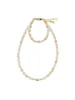 Rian Rian Parel armband  parel goud