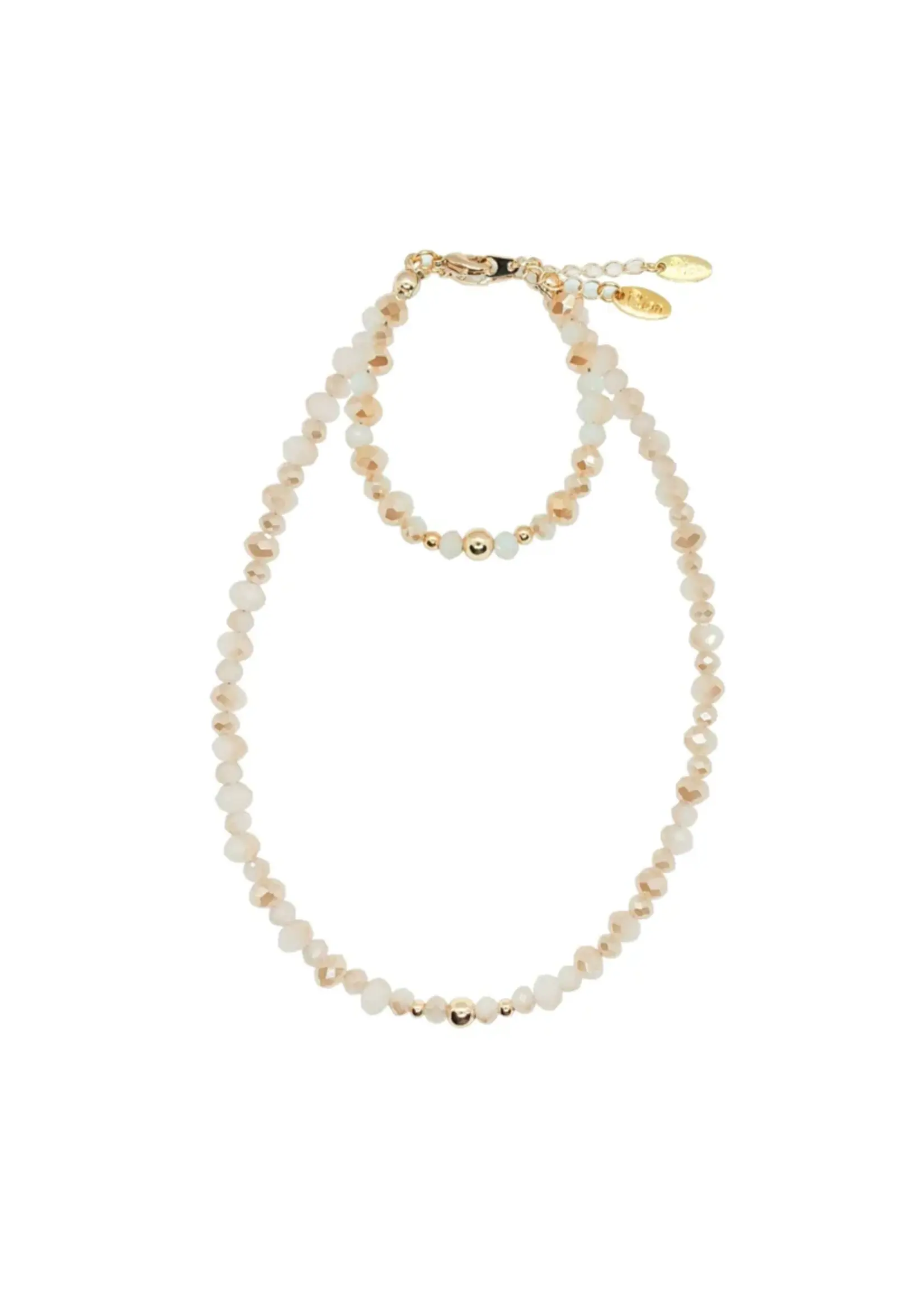 Rian Rian Parel armband  parel goud