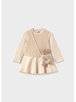 Mayoral Mayoral Combined dress with bag Light khak - 26 02904
