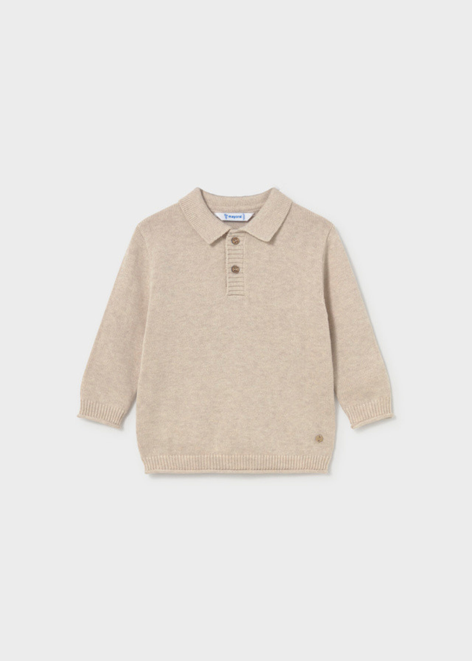 Mayoral Mayoral Polo sweater Oat - 26 02376