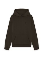 Lyle&Scott Lyle&Scott Heavy Weight Drop Shoulder Hoodie Ebony - MLB2313V