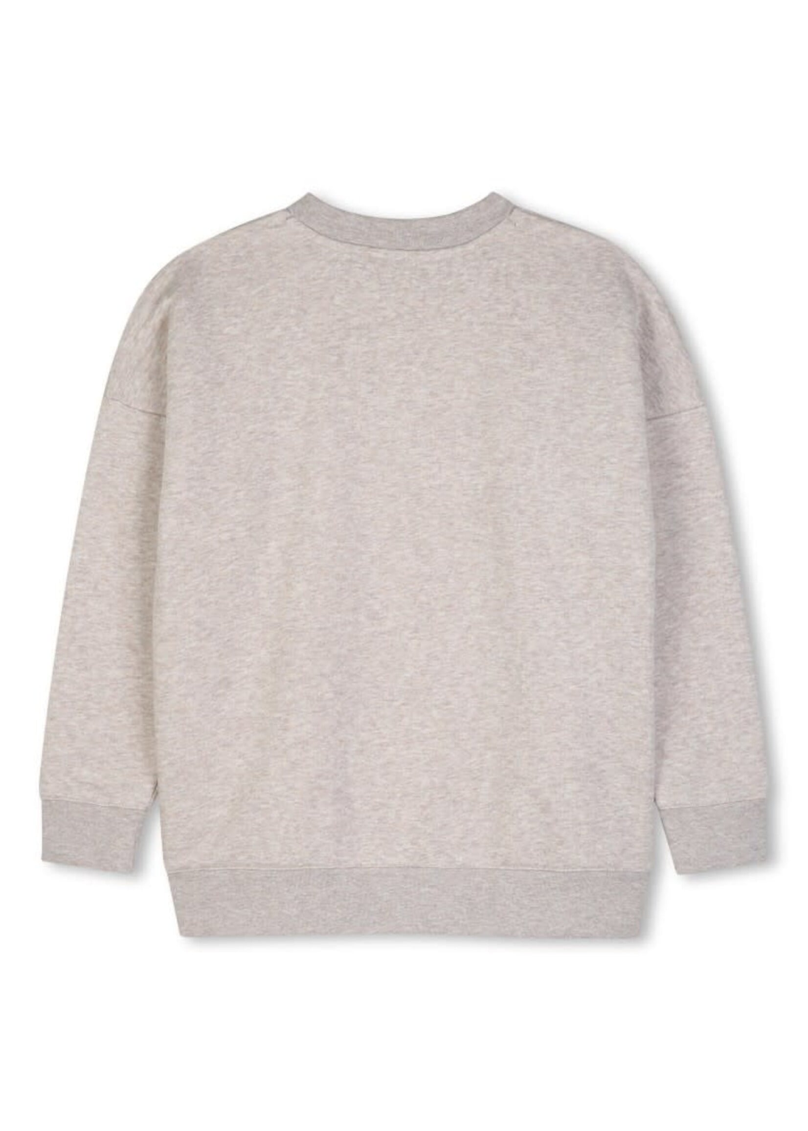 Boss Boss SWEATER J53394 GEMELEERD ECRU