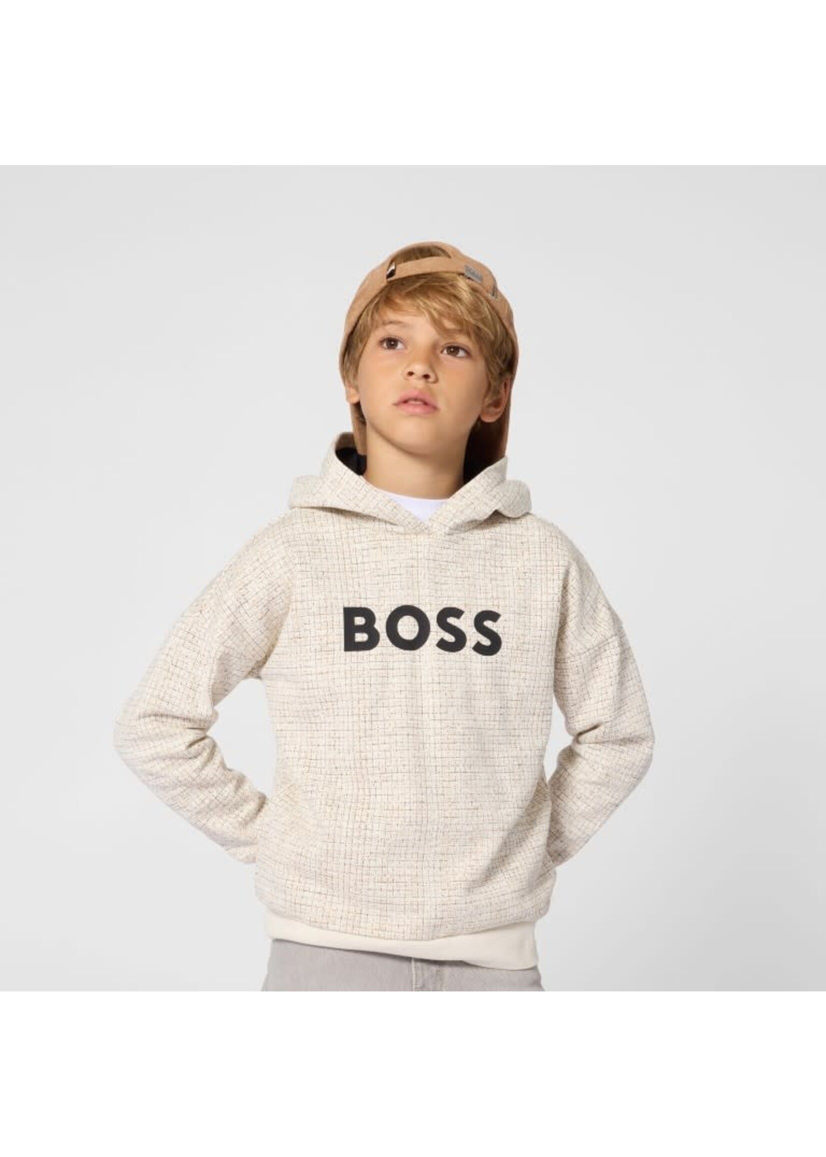 Boss Boss SWEATER MET KAP J53402 IVOOR