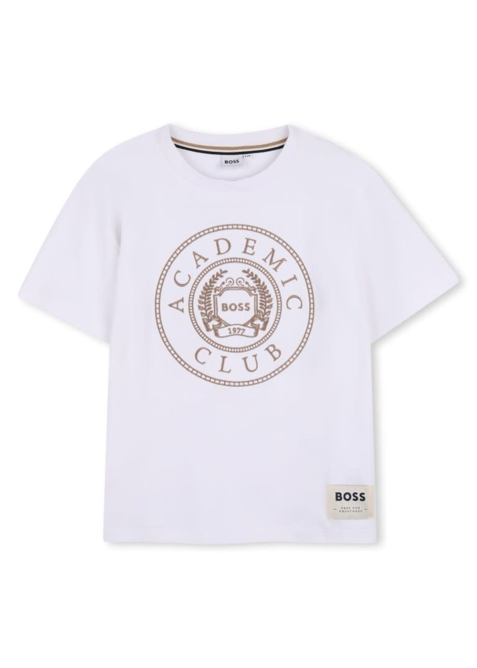 Boss Boss T-SHIRT KORTE MOUWEN J53411 WIT